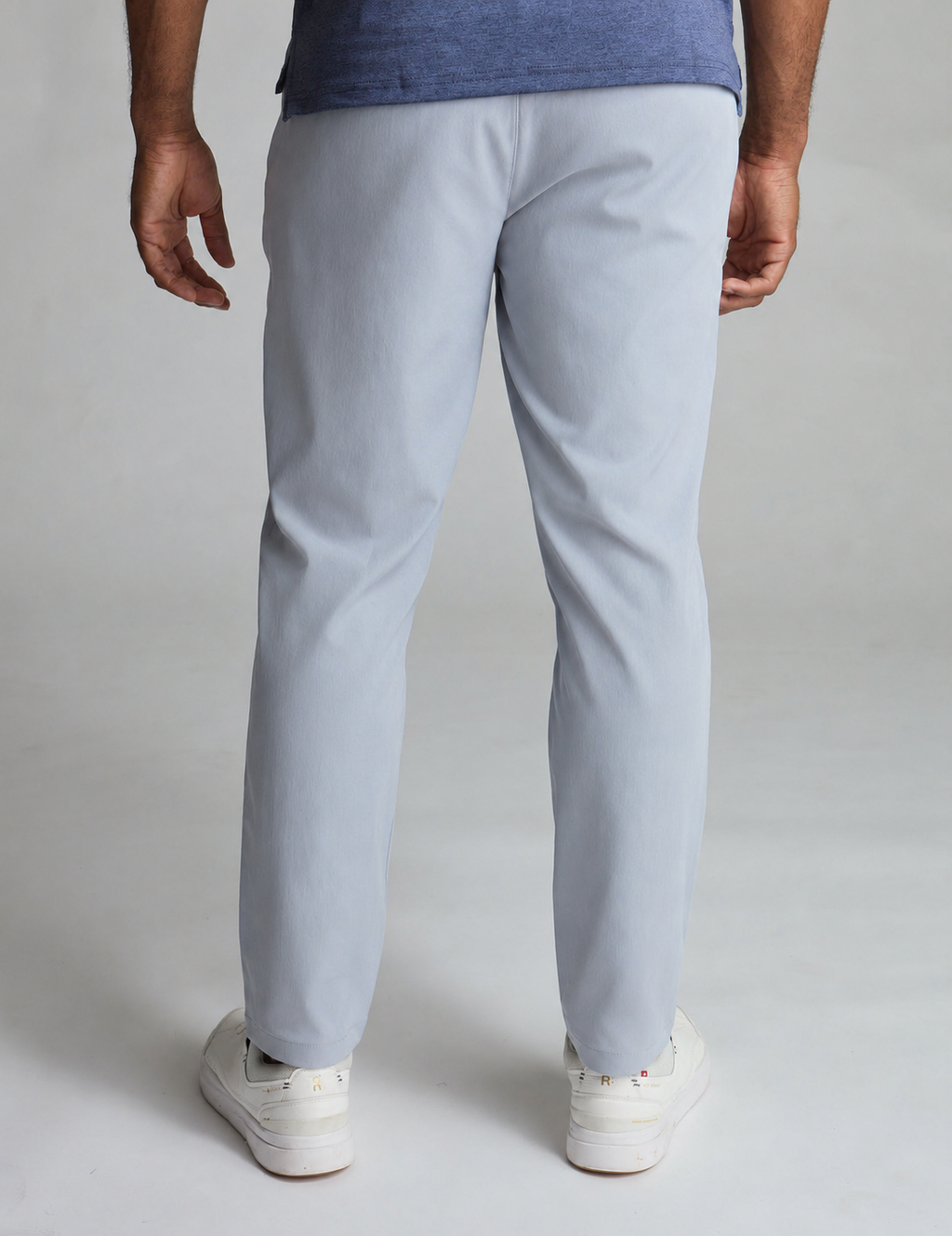 Loophole Pants - Light Gray - Slim Fit (The Ernie Musks)