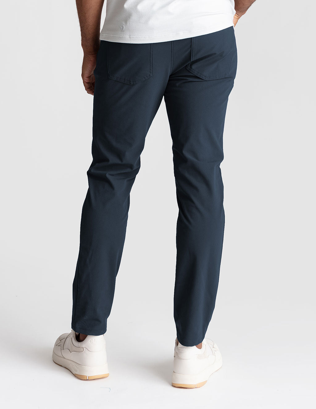 5-Pocket Tech Pants - Navy - Slim Fit (The Apollowned)