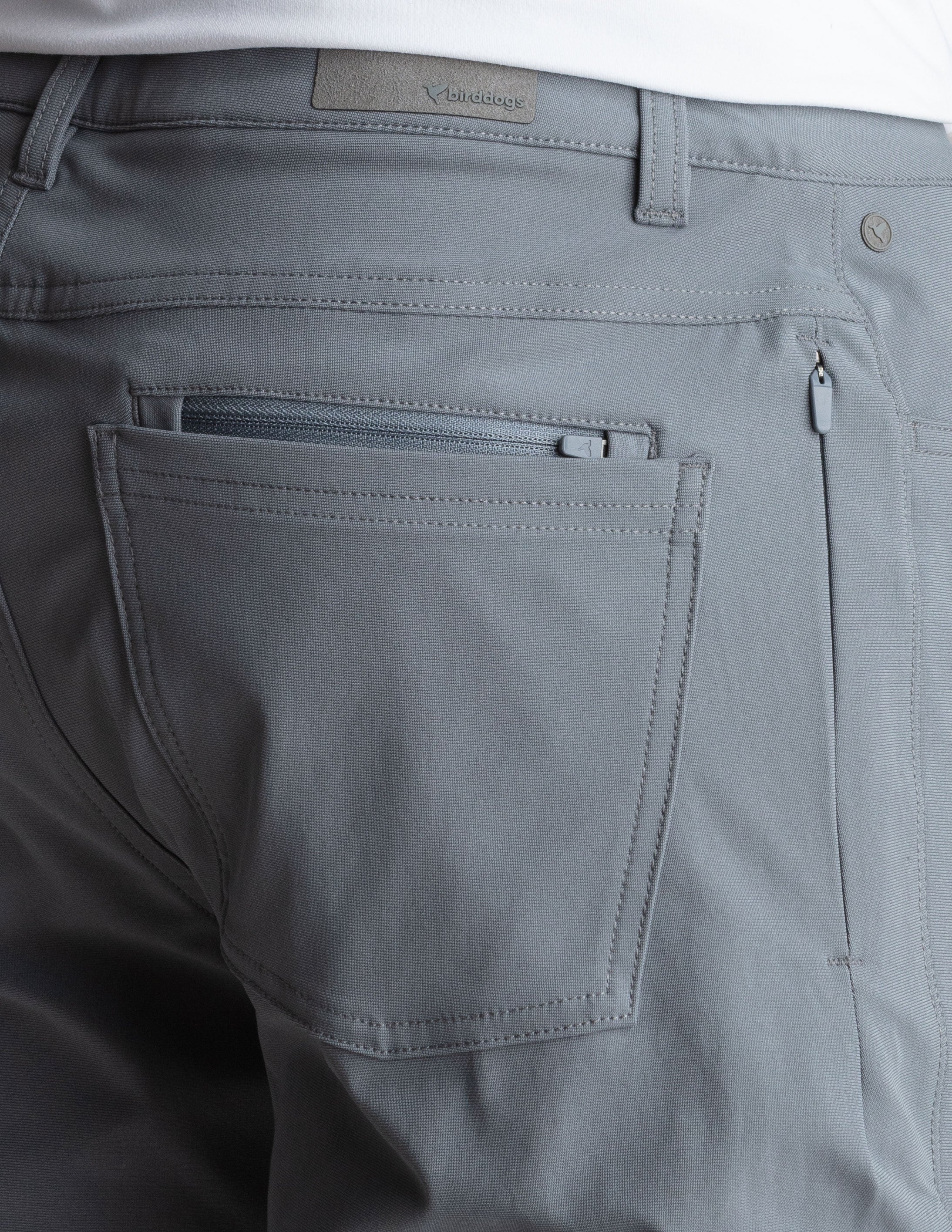 5-Pocket Tech Pants- Dark Gray - Relaxed Fit (The Thunder Runs)
