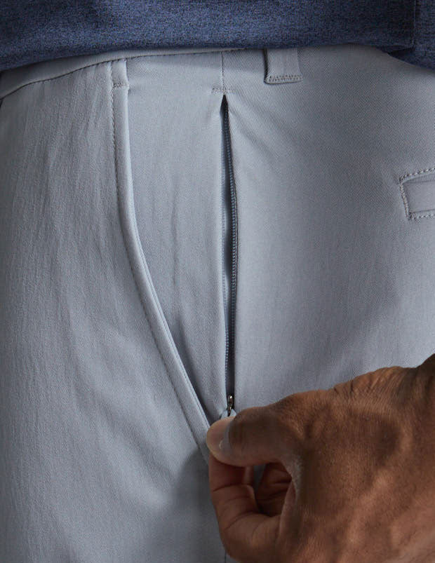 Loophole Pants - Light Gray - Slim Fit (The Ernie Musks)