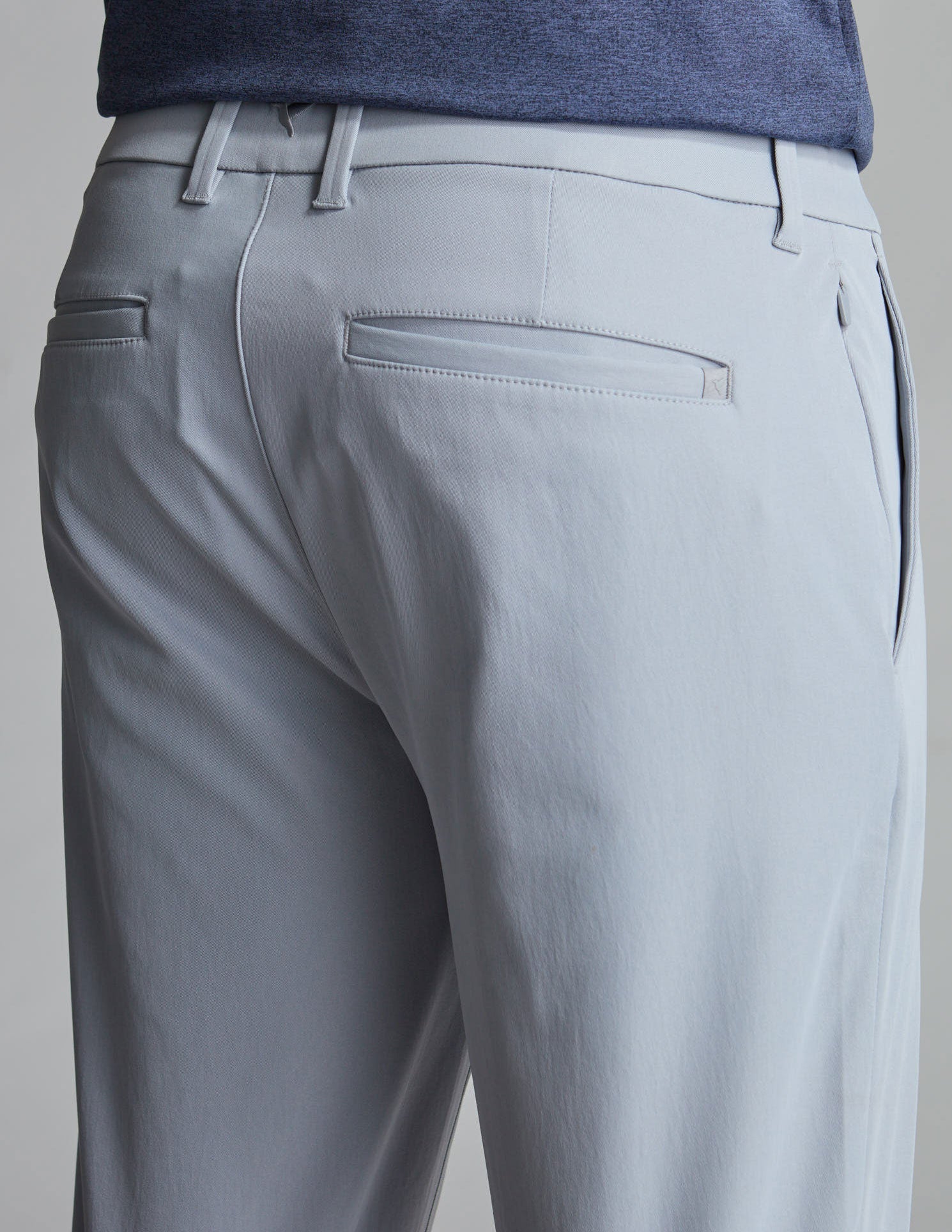 Loophole Pants - Light Gray - Slim Fit (The Ernie Musks)