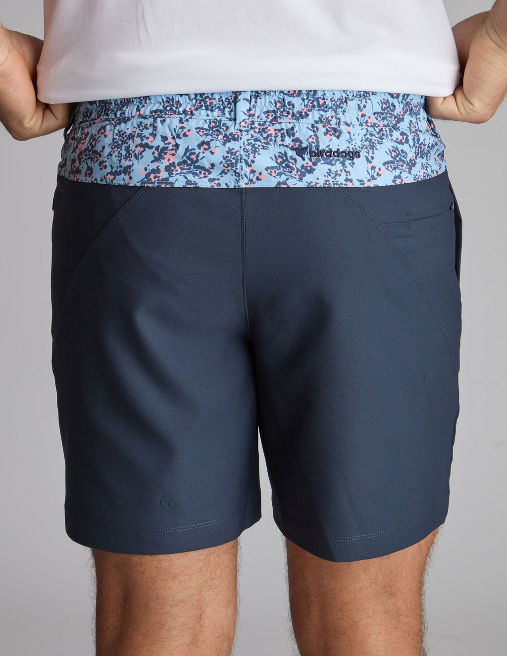 3 in 1 Khaki Shorts - Navy &amp; Hanami Heat (The Roppongi Rockstars)