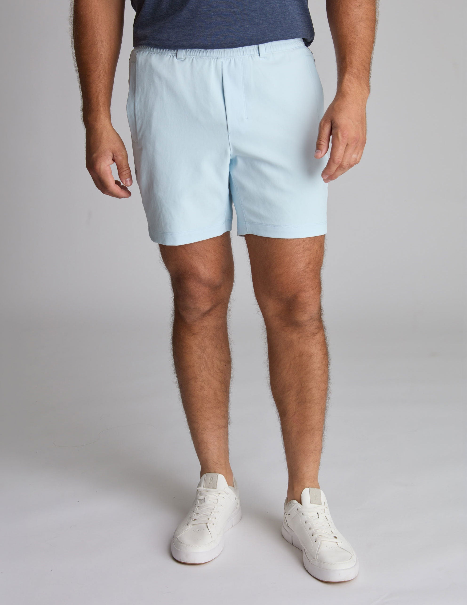 3 in 1 Khaki Shorts - Carolina Blue &amp; Rudder Buddies (The Catalina Wind Mixers)