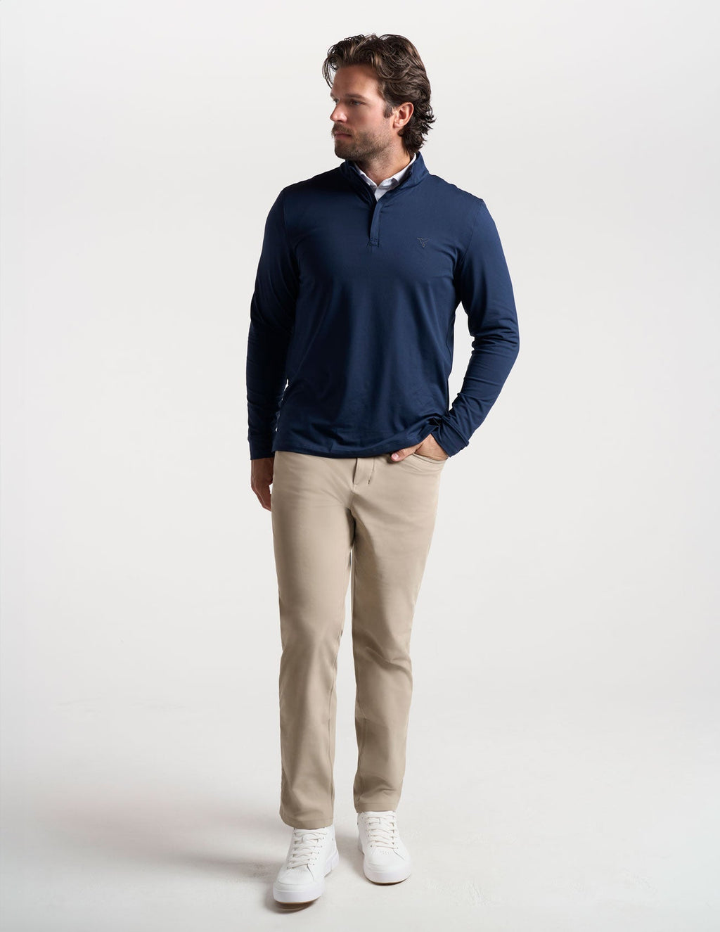 5-Pocket Tech Pants - Khaki - Classic Fit (The Theta Waves)
