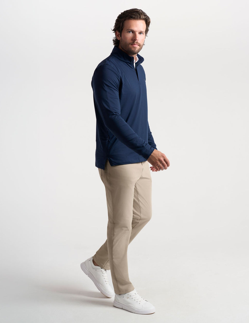 5-Pocket Tech Pants - Khaki - Classic Fit (The Theta Waves)