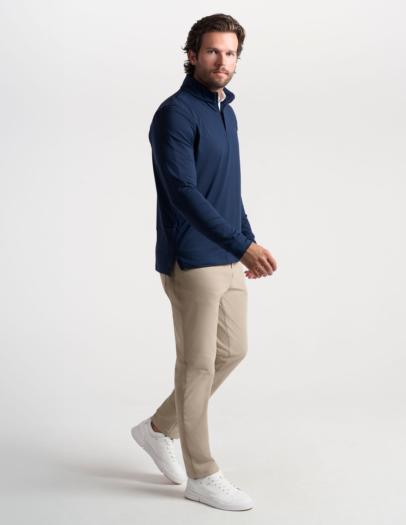 5-Pocket Tech Pants - Khaki - Classic Fit (The Theta Waves)