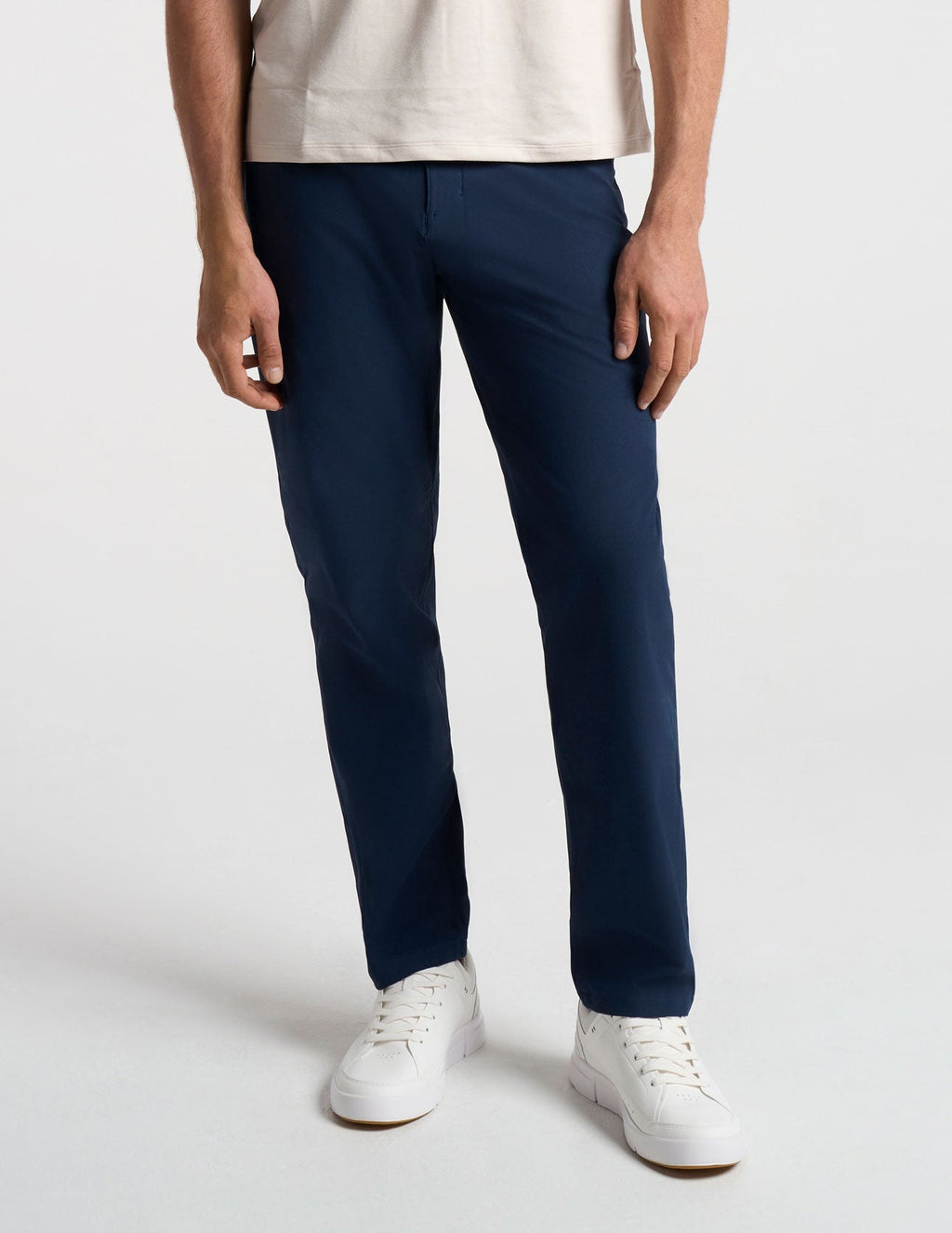 5-Pocket Tech Pants - Navy - Classic Fit (The Apollowned)