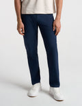 5-Pocket Tech Pants - Navy - Classic Fit (The Apollowned)