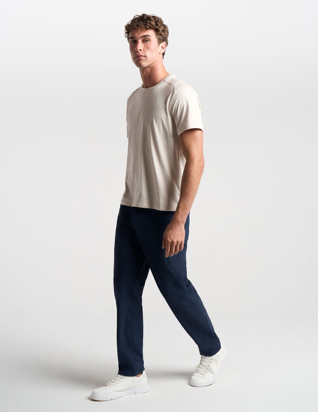 5-Pocket Tech Pants - Navy - Classic Fit (The Apollowned)