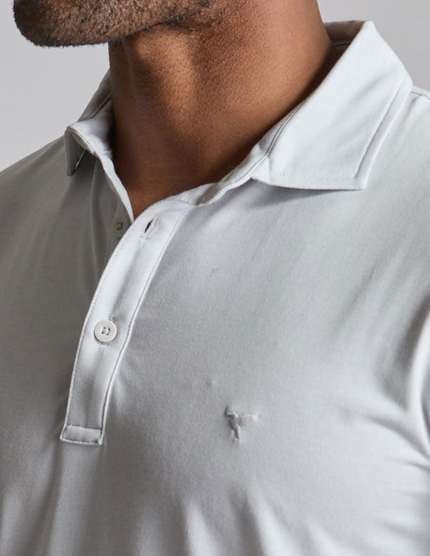 NoSweat Polo - Light Gray Heather (The Extra Inning)