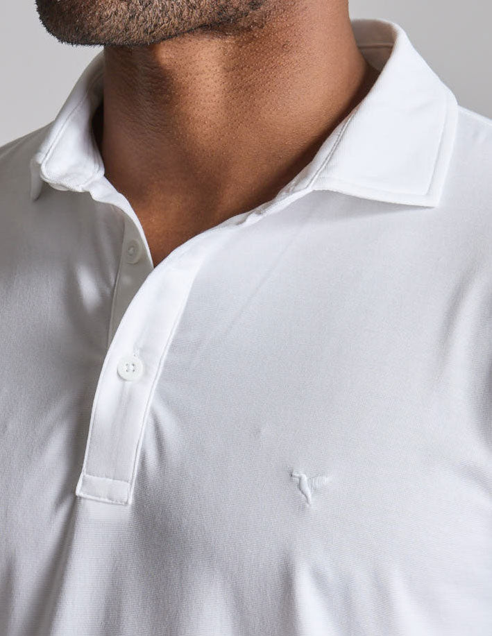 NoSweat Polo - White (The Cold Open)