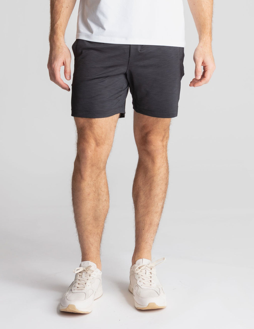 Gym Shorts 2.0 - Black Heather (The Shortal Kombats)