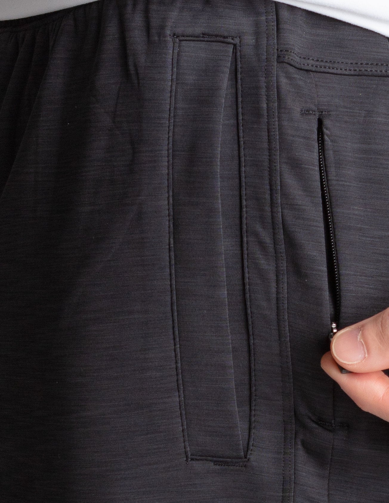 Gym Shorts 2.0 - Black Heather (The Shortal Kombats)