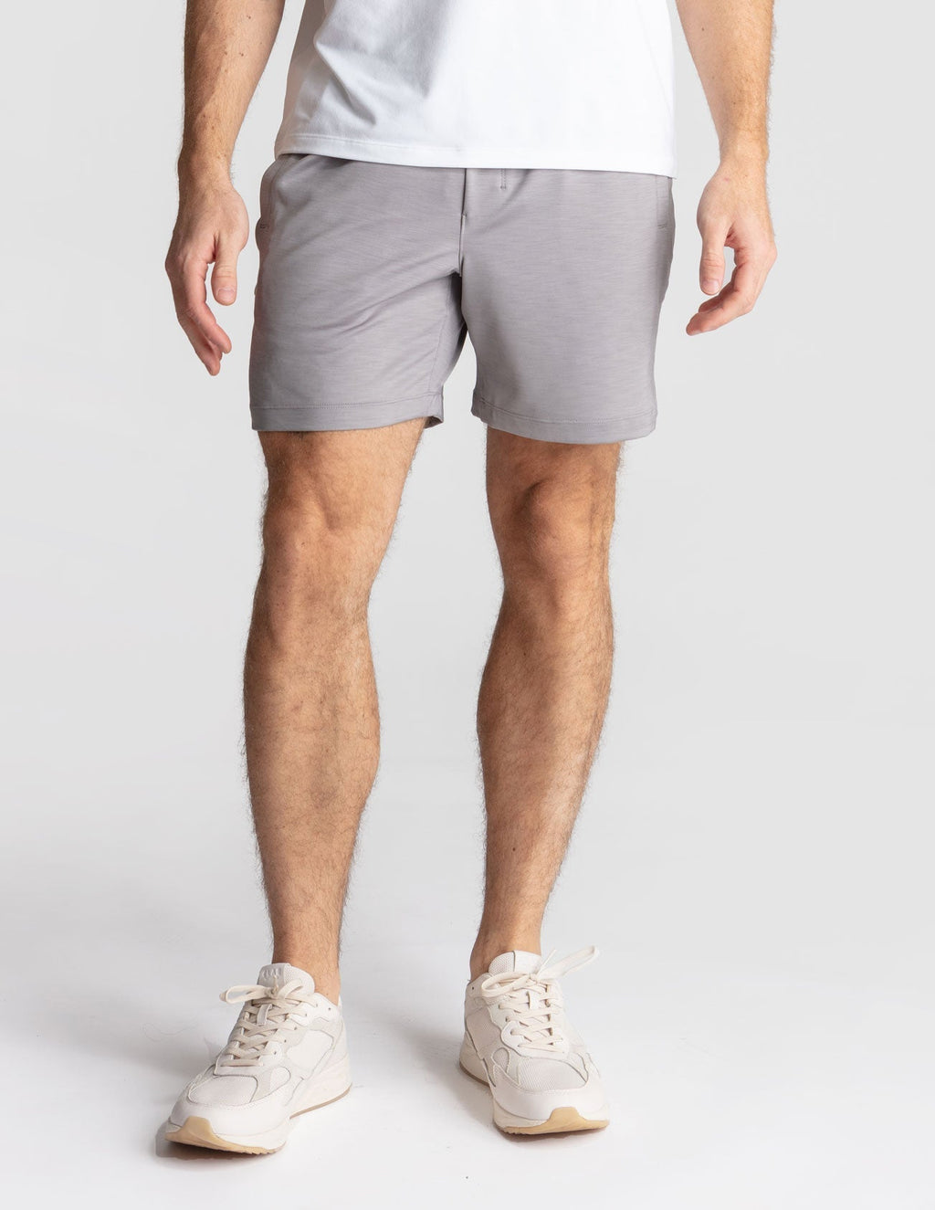 Gym Shorts 2.0 - Gray Heather (The Kung Pow-ers)