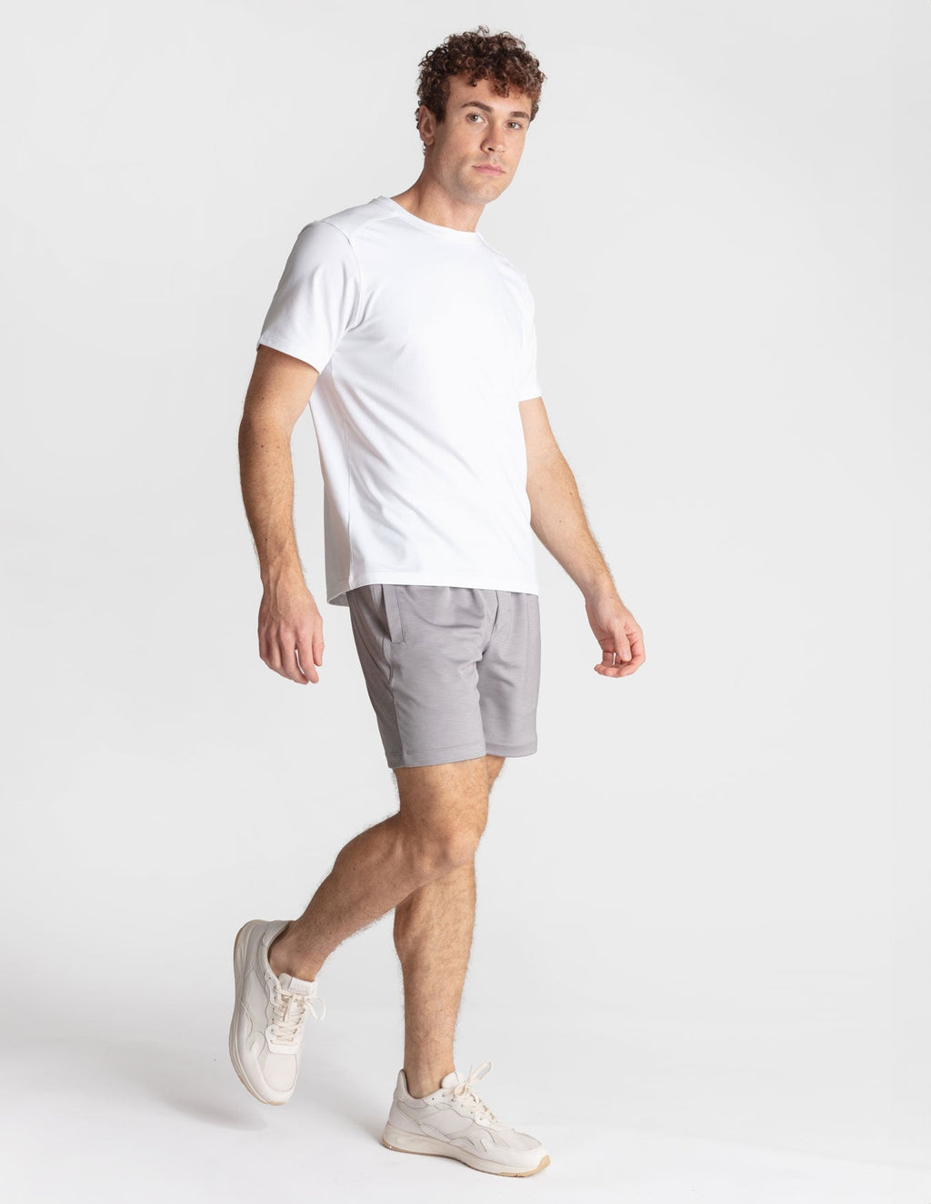 Gym Shorts 2.0 - Gray Heather (The Kung Pow-ers)