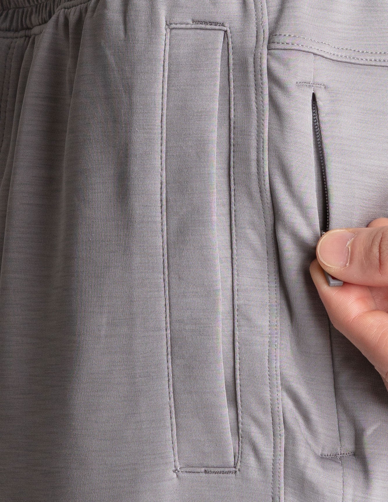 Gym Shorts 2.0 - Gray Heather (The Kung Pow-ers)