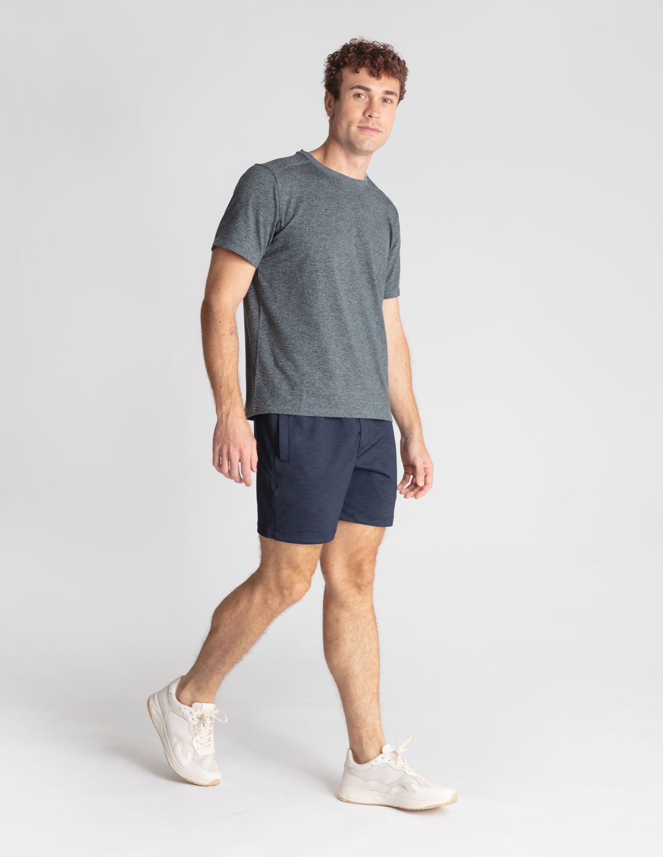 Gym Shorts 2.0 - Navy Heather (The Tae Kwon Don'ts)