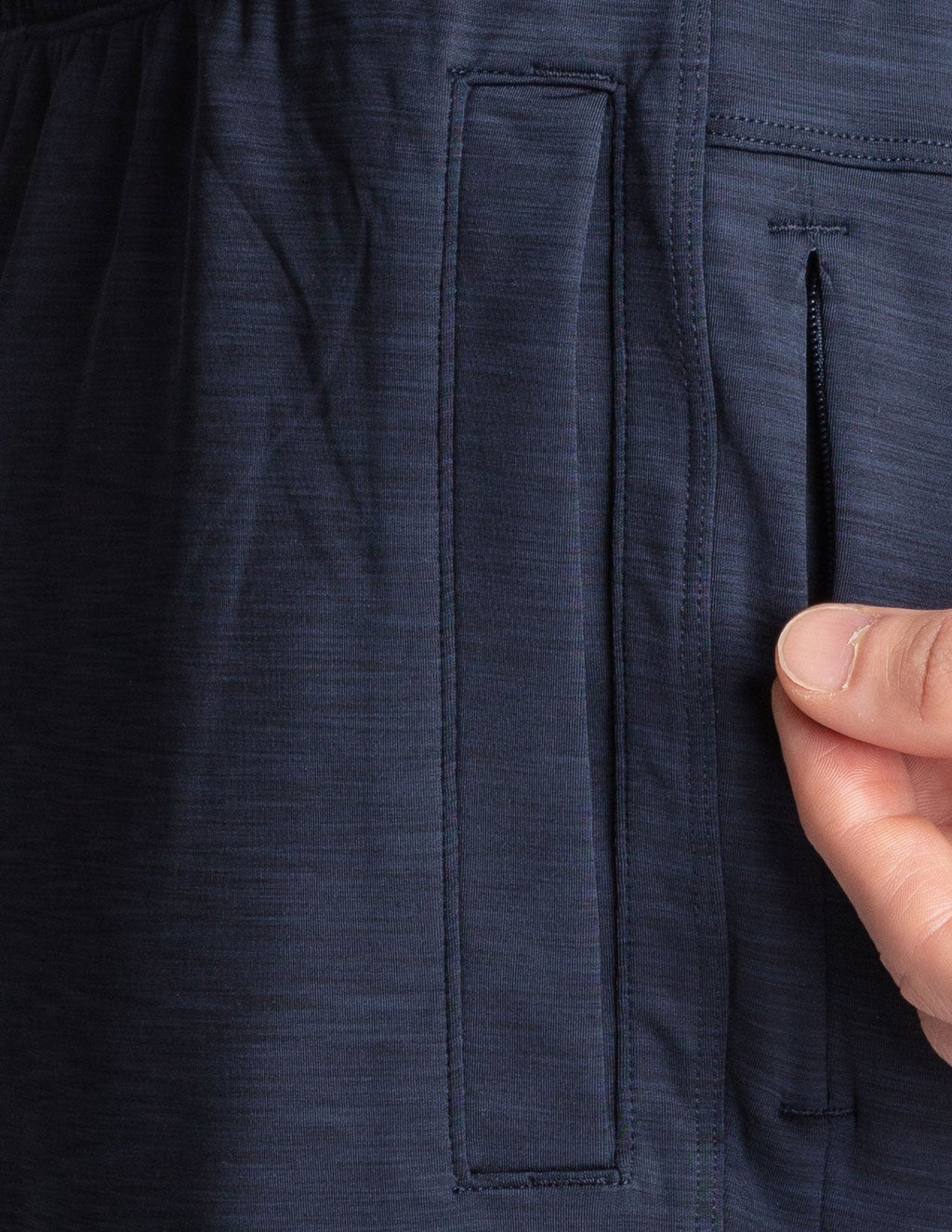 Gym Shorts 2.0 - Navy Heather (The Tae Kwon Don'ts)