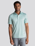 NoFlop Golf Polo - Green Wave (The 18th &amp; Aperol)