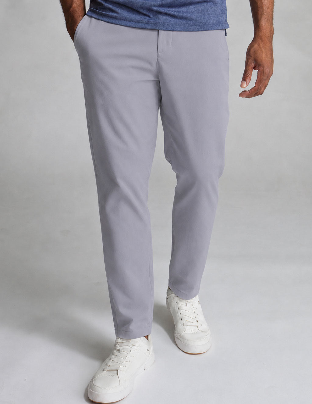 Loophole Pants - Grey Glide - Slim Fit (The Spread Collectors)