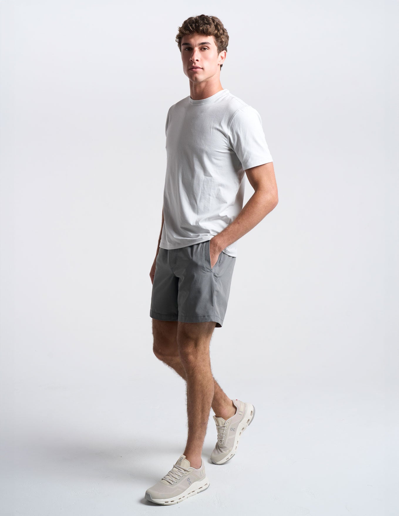 Gym Shorts 2.0 - Gray (The Gray Area 51s)