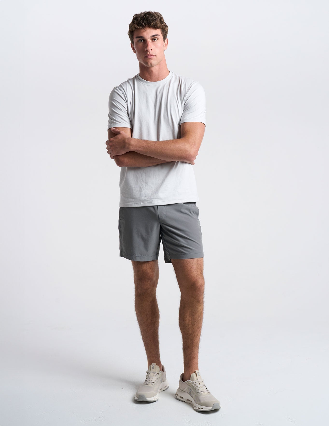 Gym Shorts 2.0 - Gray (The Gray Area 51s)
