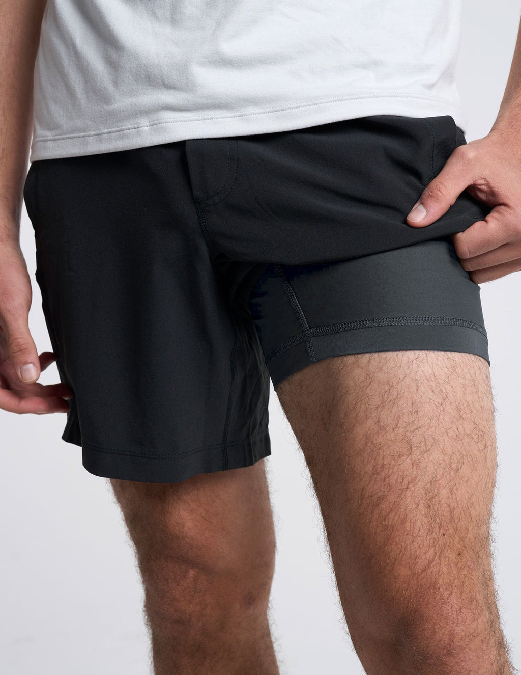 Gym Shorts 2.0 - Black (The Knightriders)
