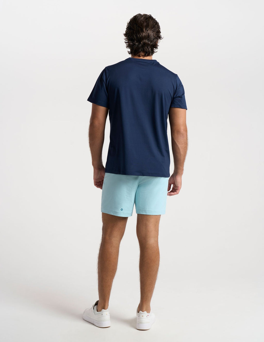 3 in 1 Khaki Shorts - Baby Blue (The Chapel Thrills)