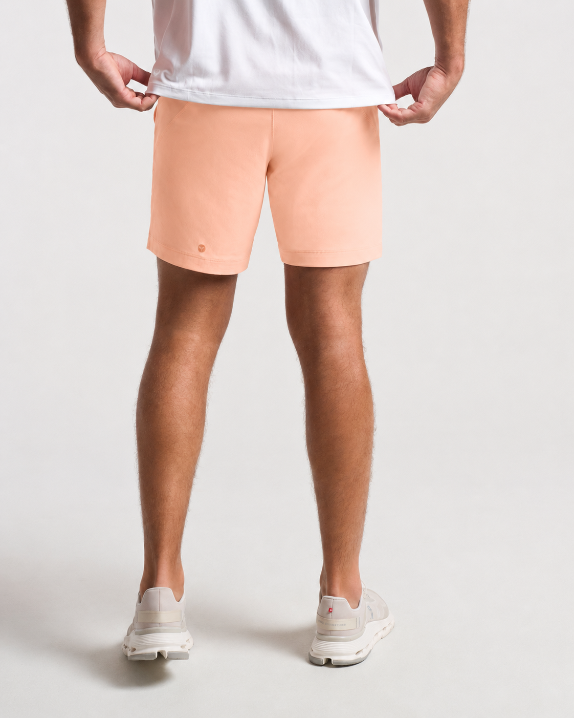 3 in 1 Khaki Shorts - Peach Nectar (James &amp; The Giant Pair)