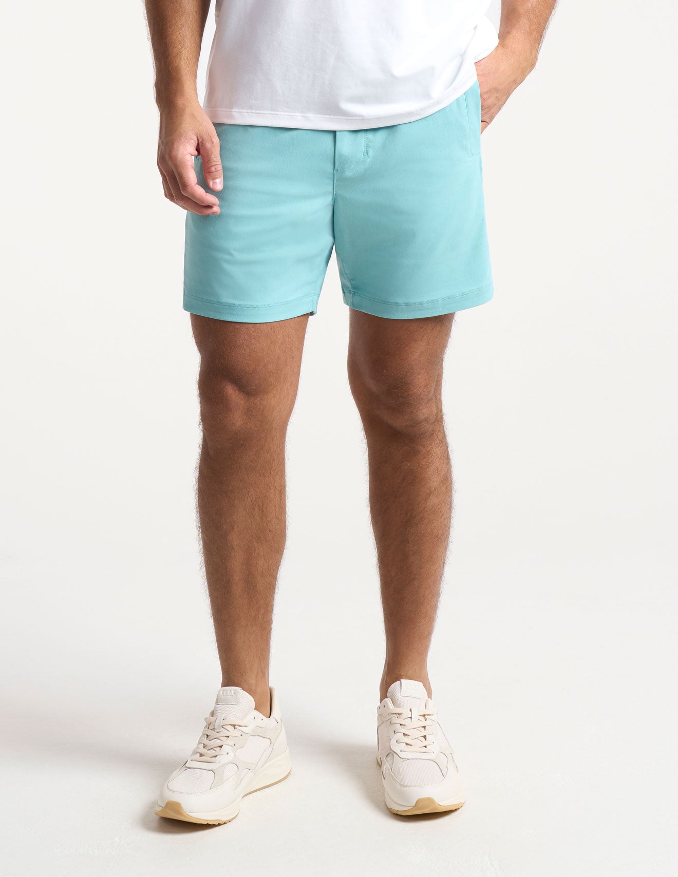 3 in 1 Khaki Shorts - Nile Blue (The Splashton Kutchers)
