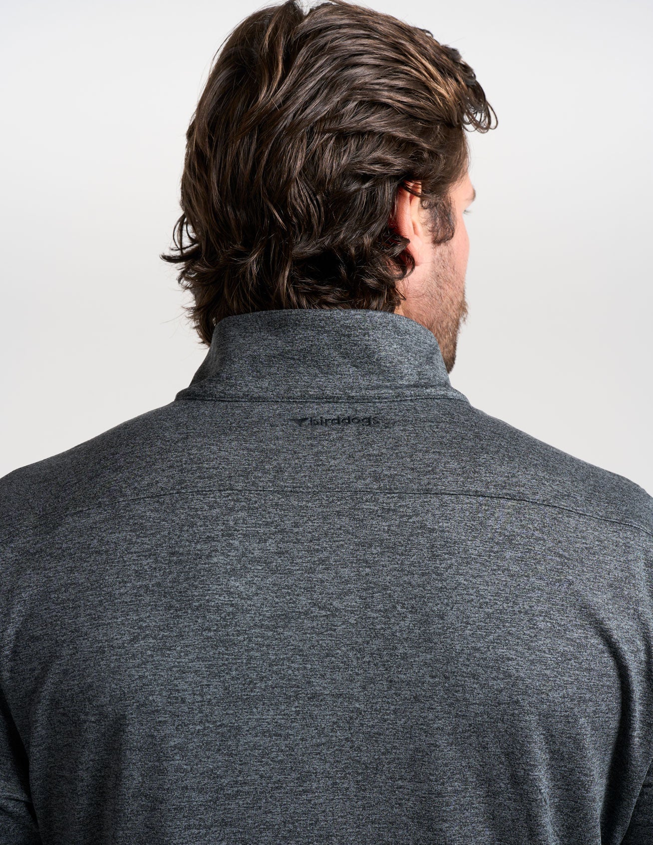 Quarter Zip - Charcoal Heather (The Last Drag)