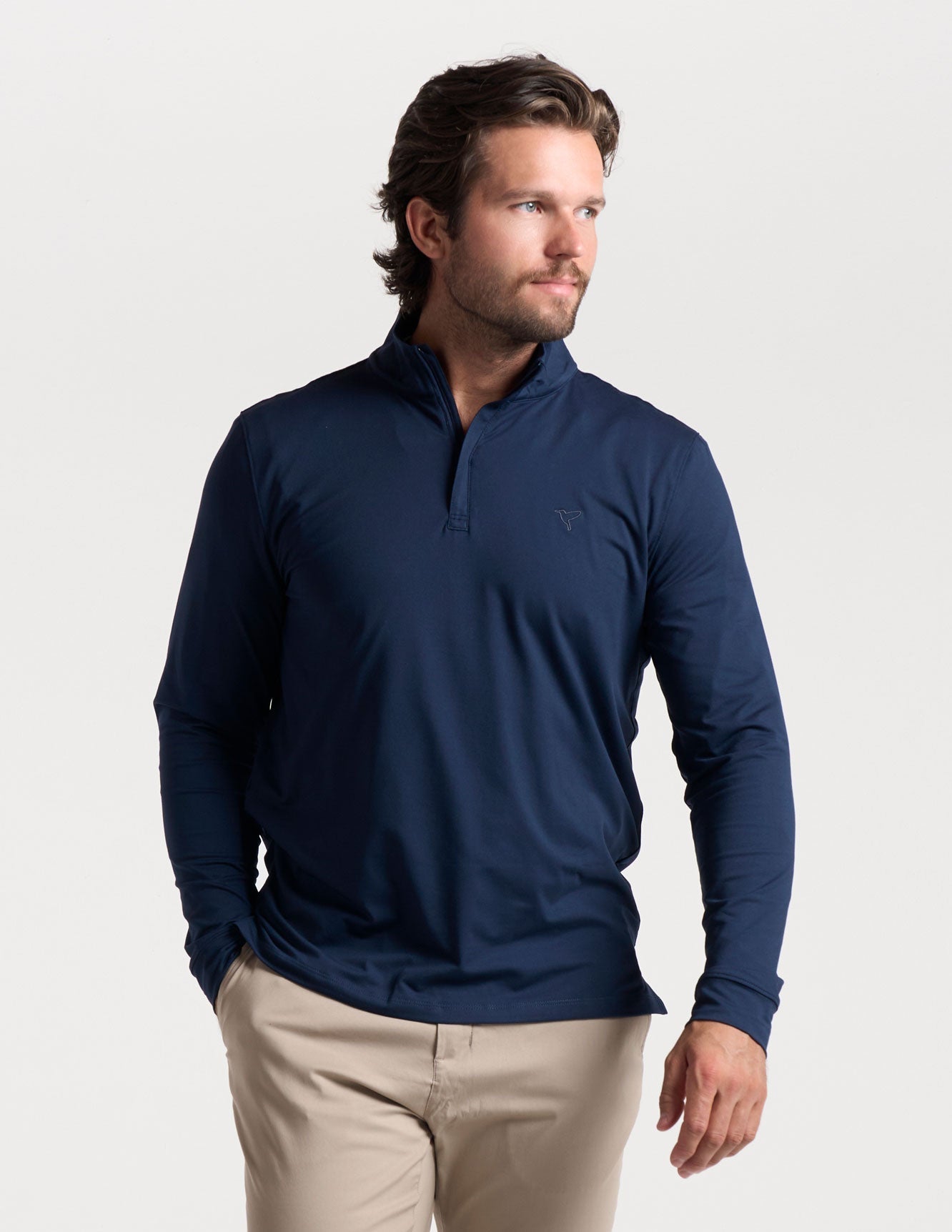 Quarter Zip - Midnight Navy (The Lone Ranger)