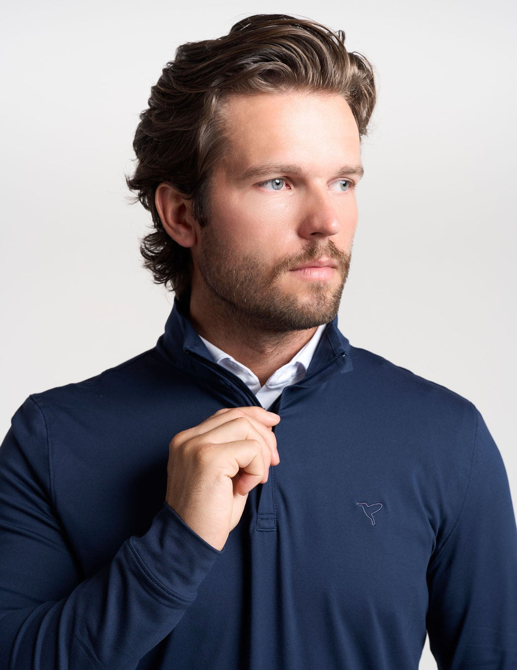 Quarter Zip - Midnight Navy (The Lone Ranger)