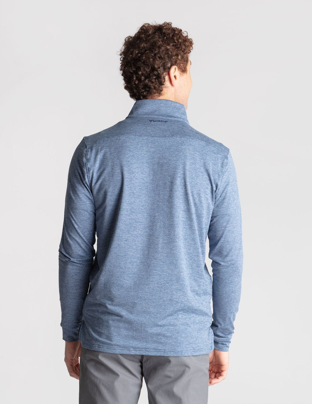 Quarter Zip - Stonewash Heather (The One More Round)