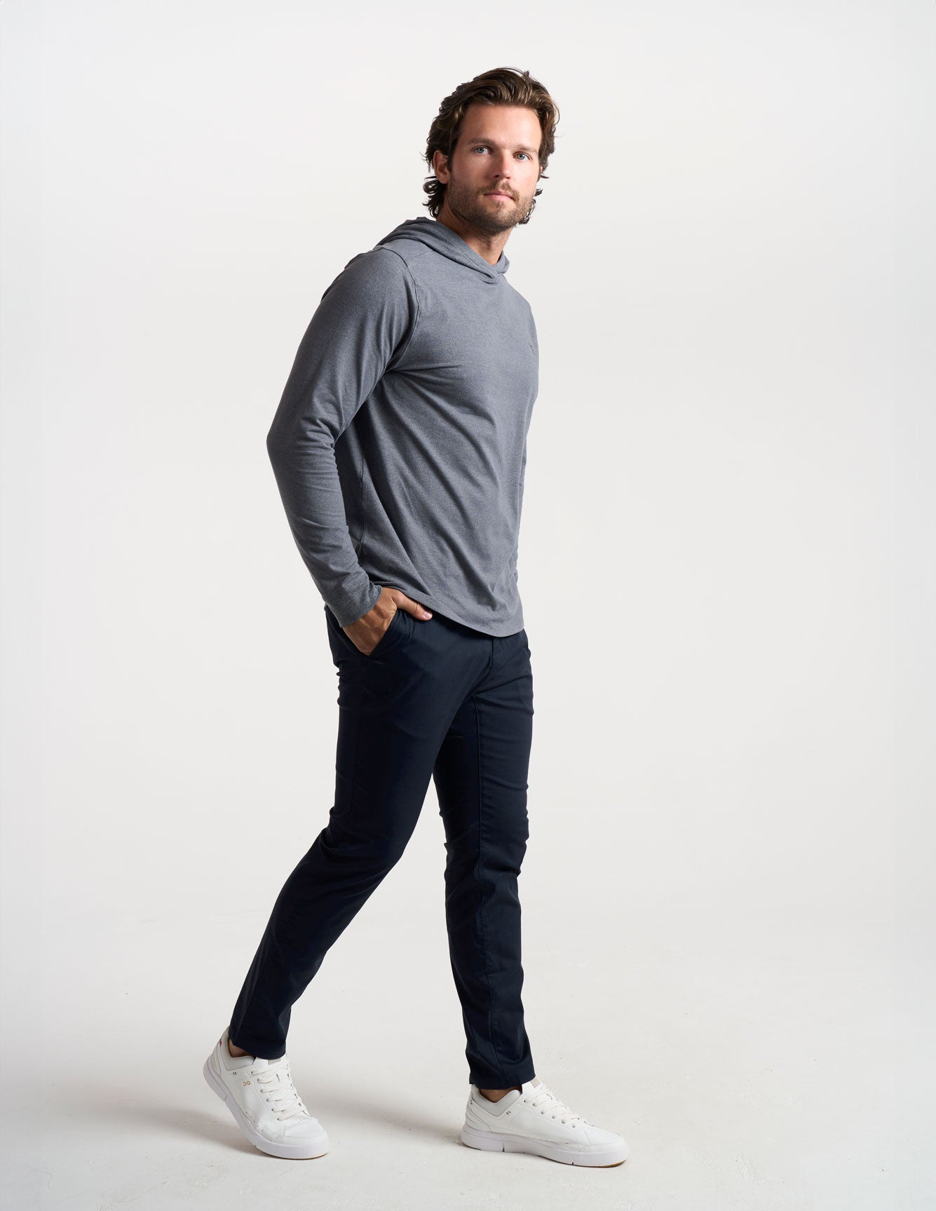 SuperSoft Hoodie - Charcoal Heather (The Range Smoke)