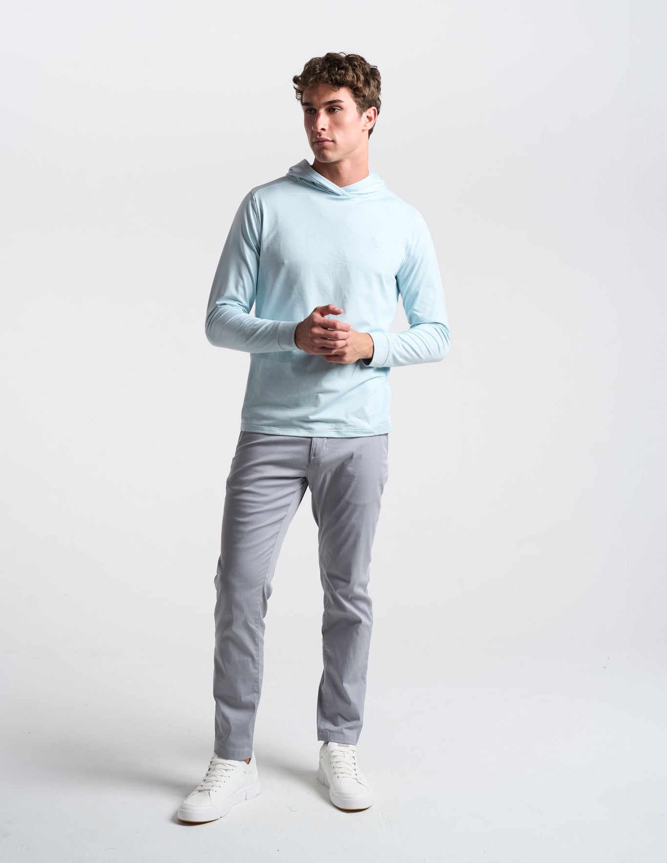 SuperSoft Hoodie - Light Blue Heather (The Daylight Review)