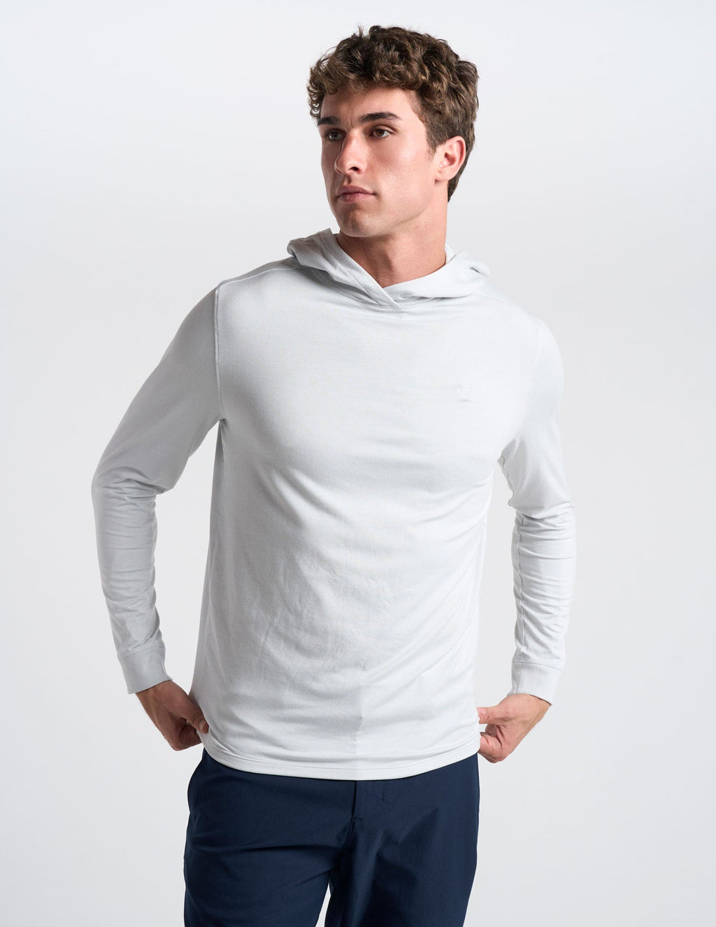 SuperSoft Hoodie - Light Gray Heather (The Fairway Fog)