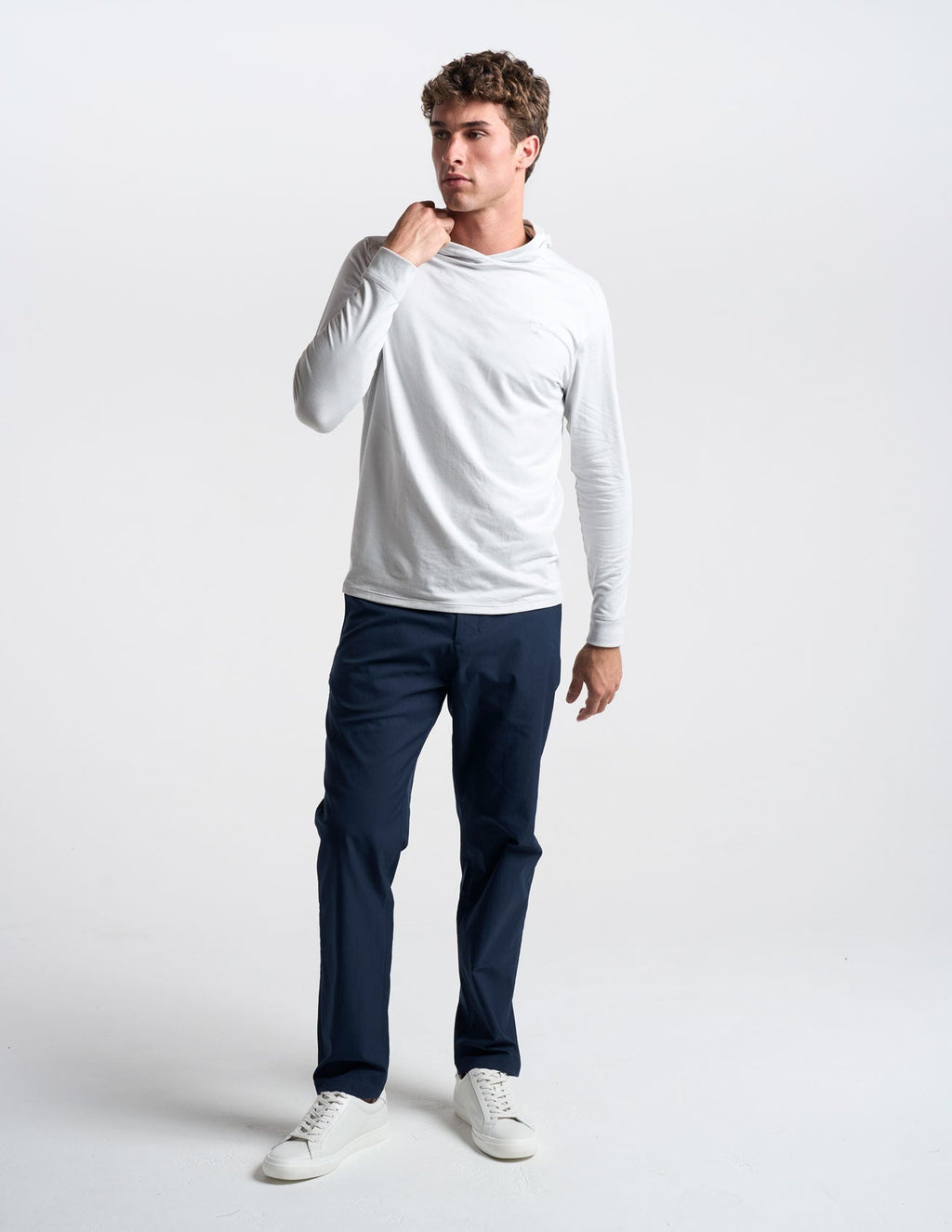 SuperSoft Hoodie - Light Gray Heather (The Fairway Fog)