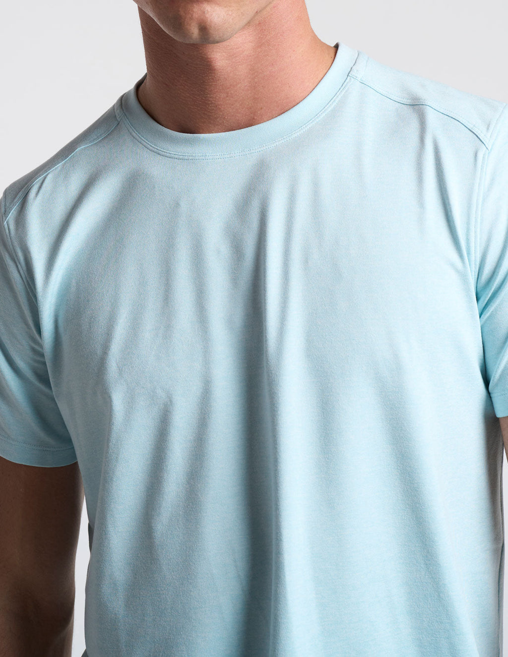 Supersoft Tee - Light Blue Heather (The Three-Peat Pending)