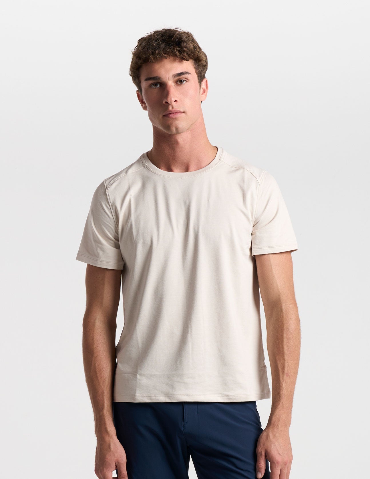 Supersoft Tee - Oatmeal Heather (The Triple Option)