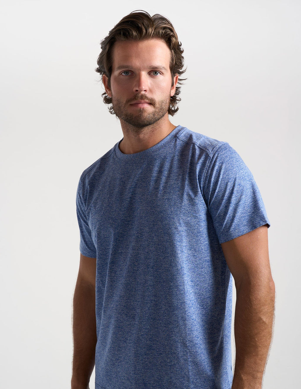 Supersoft Tee - Blue Heather (The Dean Dome)