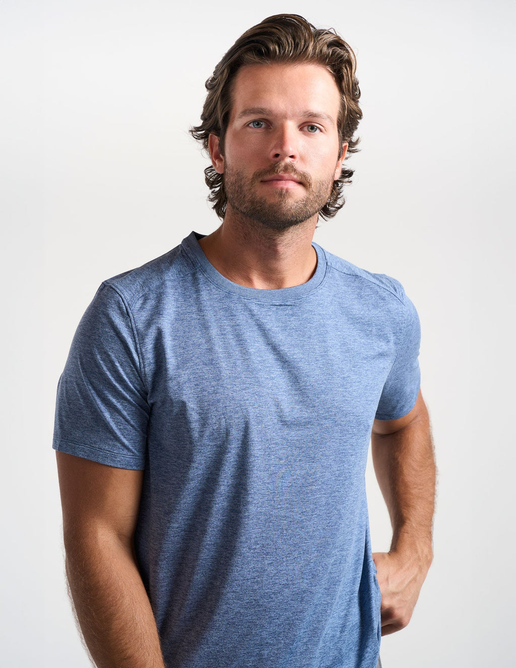 Supersoft Tee - Stonewash Heather (The Never Left)