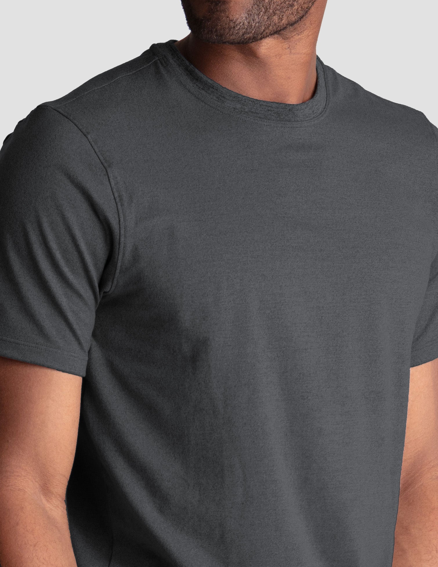 Supersoft Tee - Charcoal Heather (The Fullback Dive)