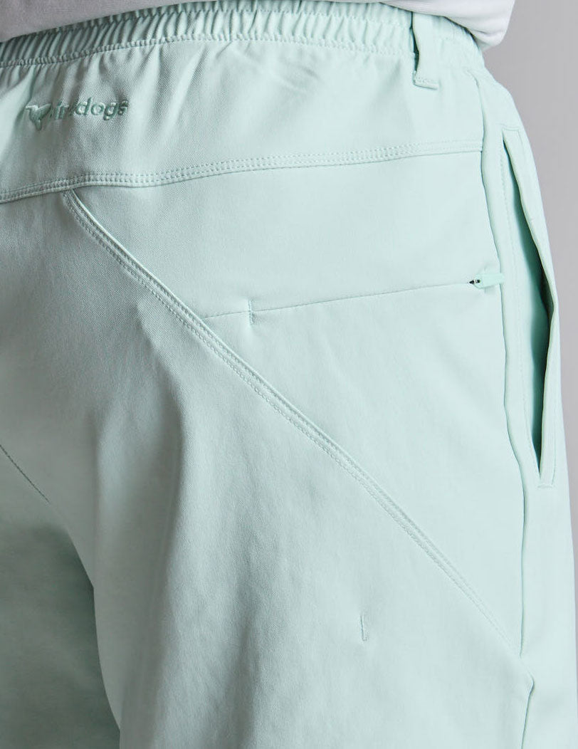 3 in 1 Khaki Shorts - Seafoam (The Seafoam Seekers)