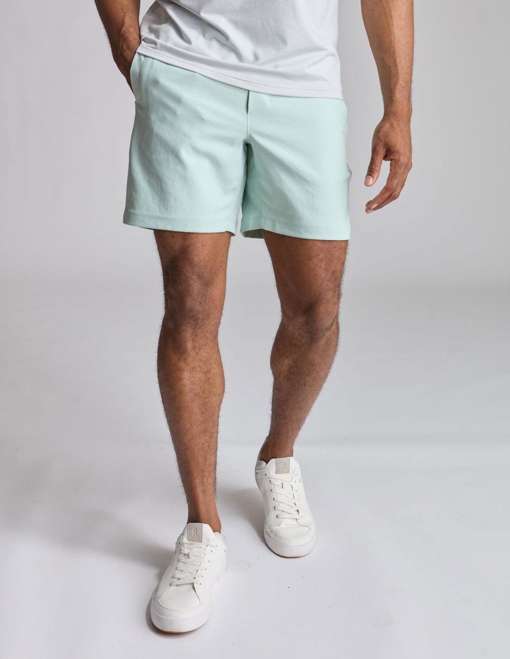3 in 1 Khaki Shorts - Seafoam (The Seafoam Seekers)