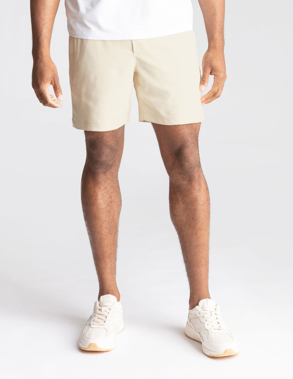 3 in 1 Khaki Shorts - Stone (The Irish Exits)