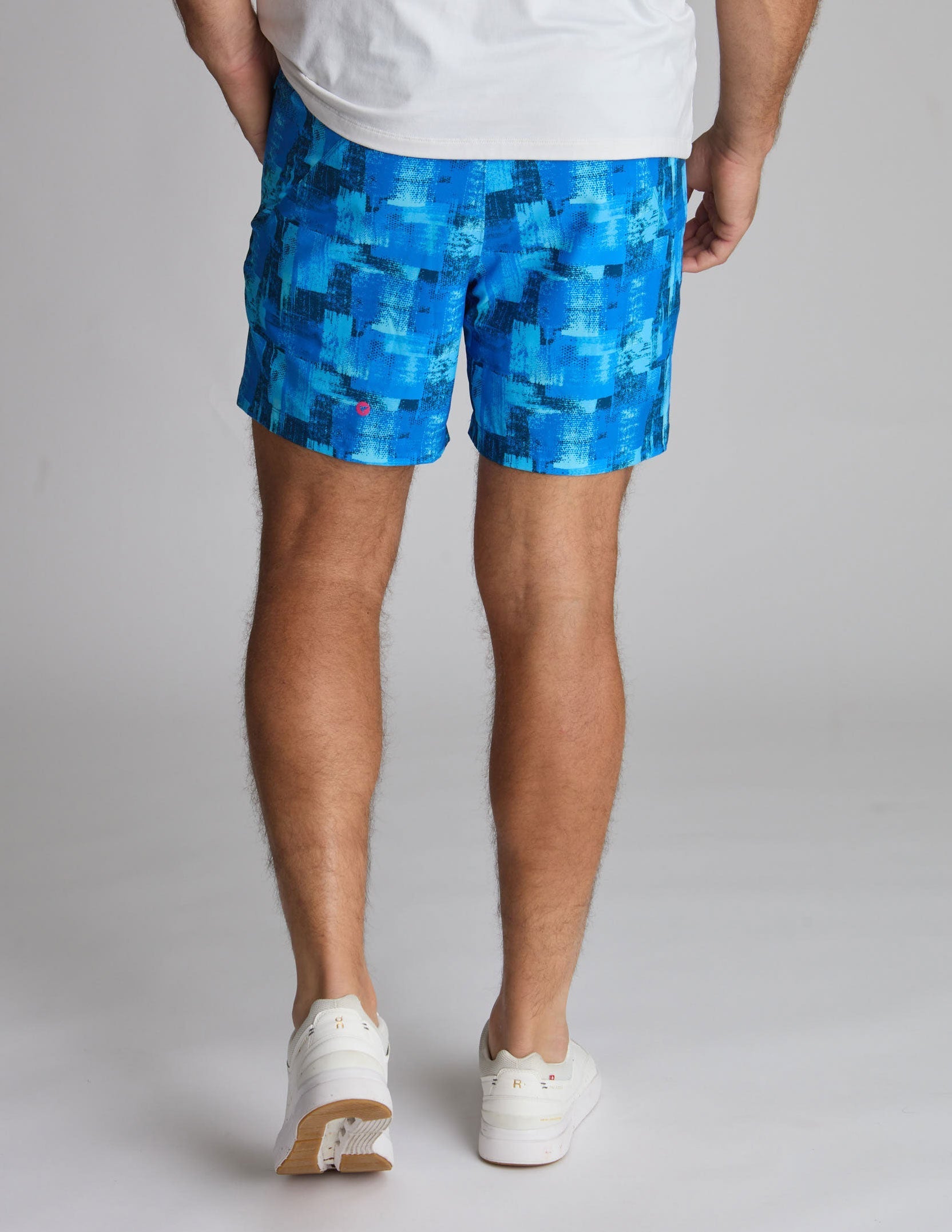 Gym Shorts - Blue-casso (The Deep Thoughts)