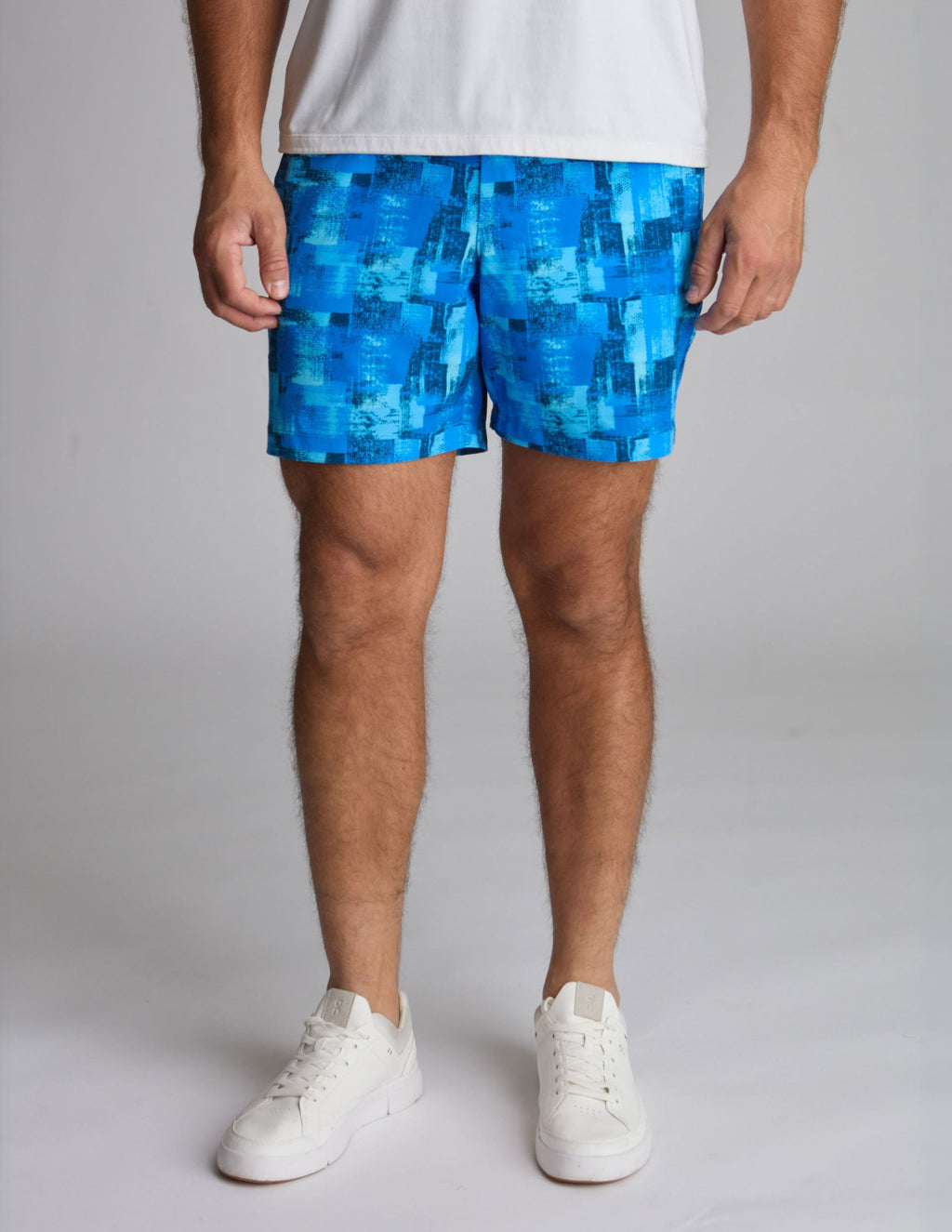 Gym Shorts - Blue-casso (The Deep Thoughts)