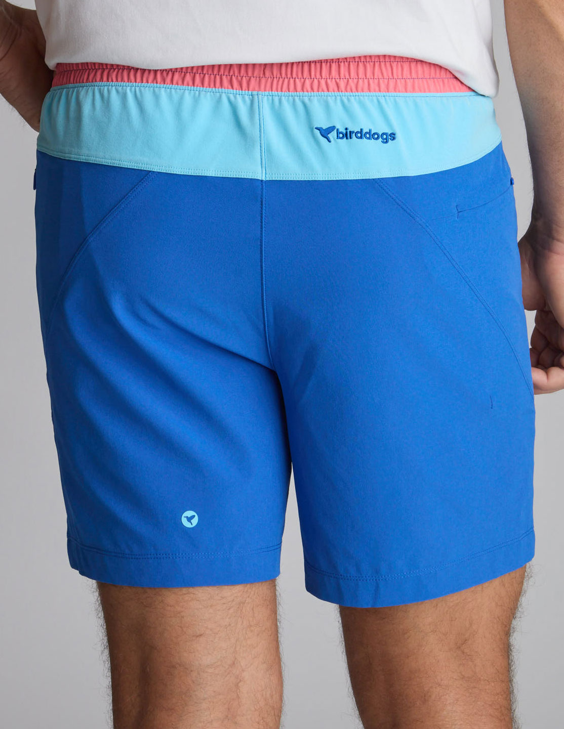 Gym Shorts - Wave Maker Blue (The Dock Gobblins)