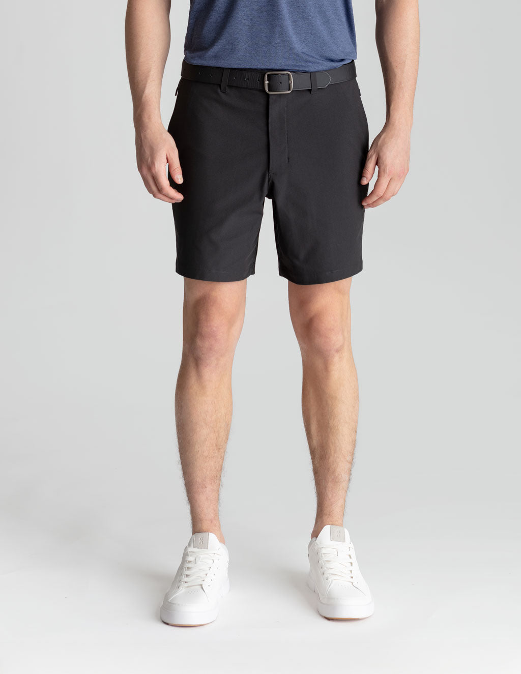 Golf Shorts - Black (The Bethpage Slacks)